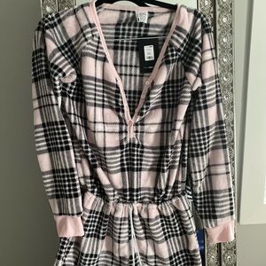 Cozy night PJ plush romper